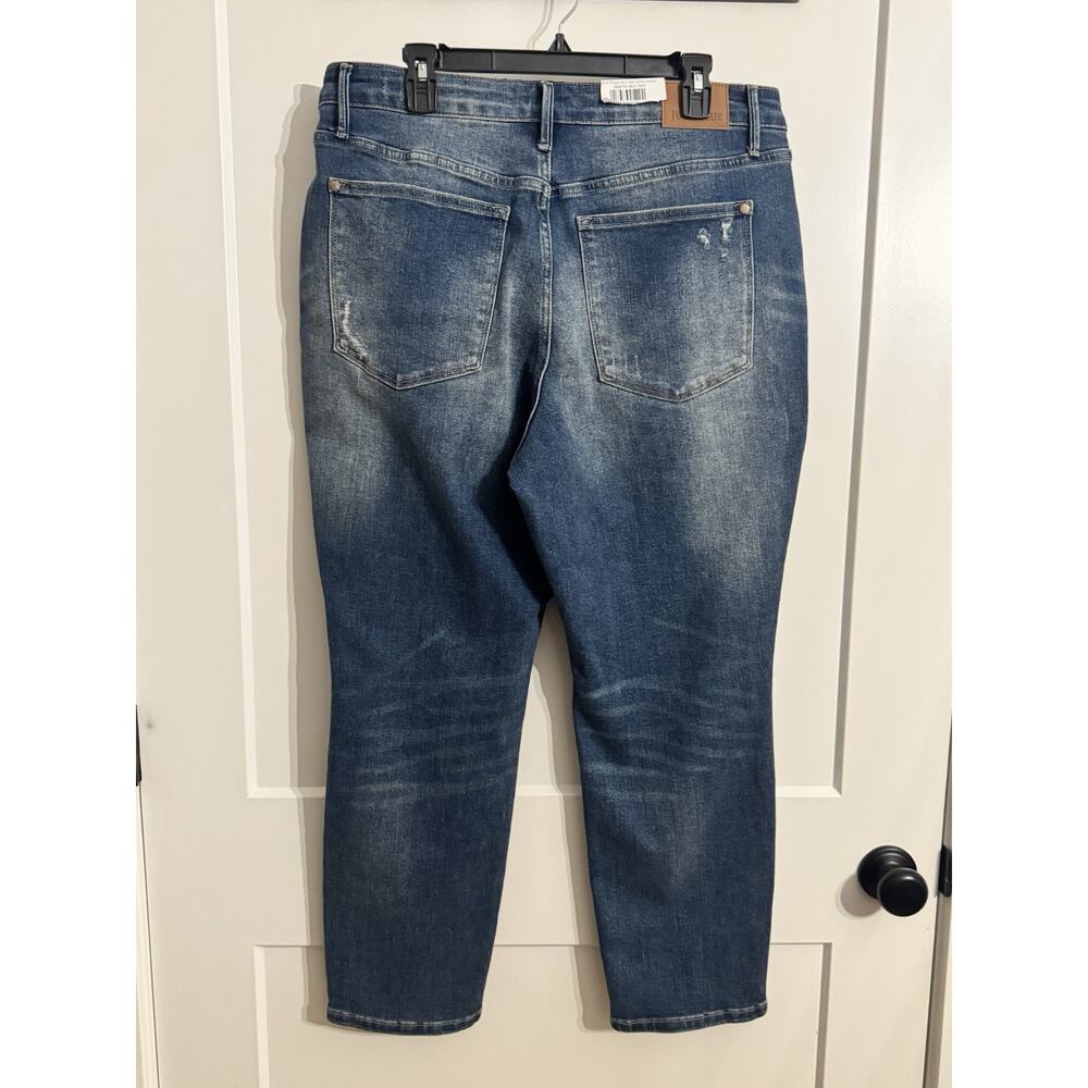 Judy Blue Jeans Plus Sz 18 W Curvy Fit Medium Wash Tummy Control High Waist NWT - Picture 4 of 12